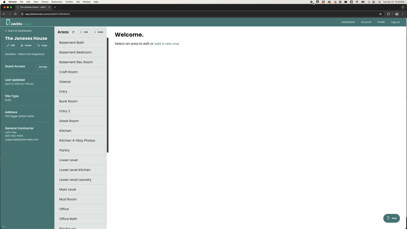 Guest Screen Recording From Site
