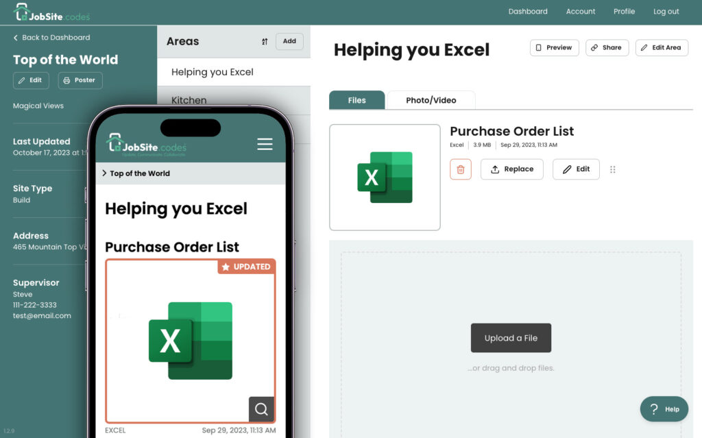 Excel Files Now Viewable